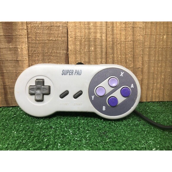 InterAct Super Nintendo SNES Super Pad Superpad Game Pad Controller Untested - Picture 1 of 4